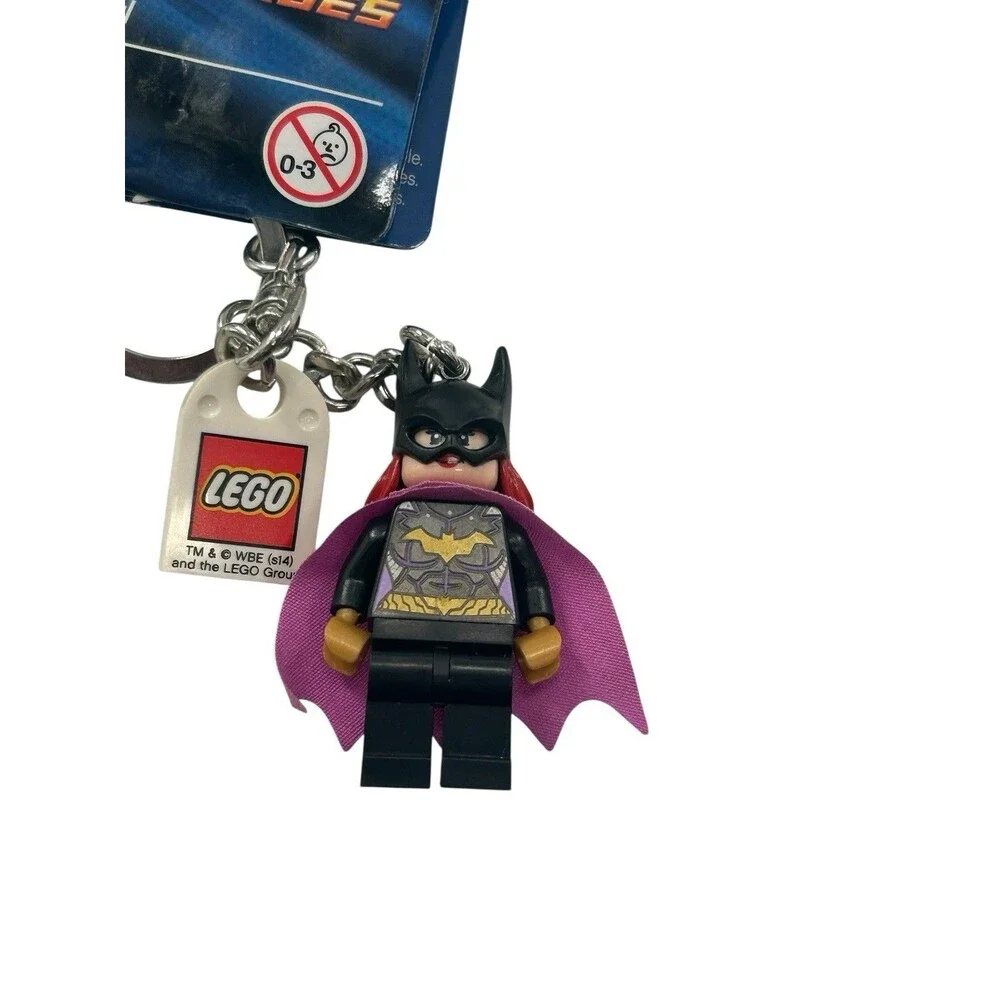 Lego Minifigure Key Chain DC Universe Batgirl 851005 New Fast Shipping